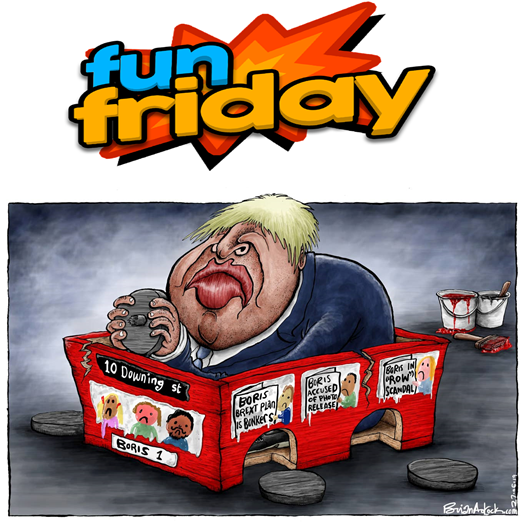 baachuworks's tweet photo. Fun Friday!
#baachu #baachuscribble #friday #fun #cartoon #brexit #UKpolitics #Boris #leadership #UKPM #UKcampaign #independent @Independent https://t.co/mnOoZ6FMtL