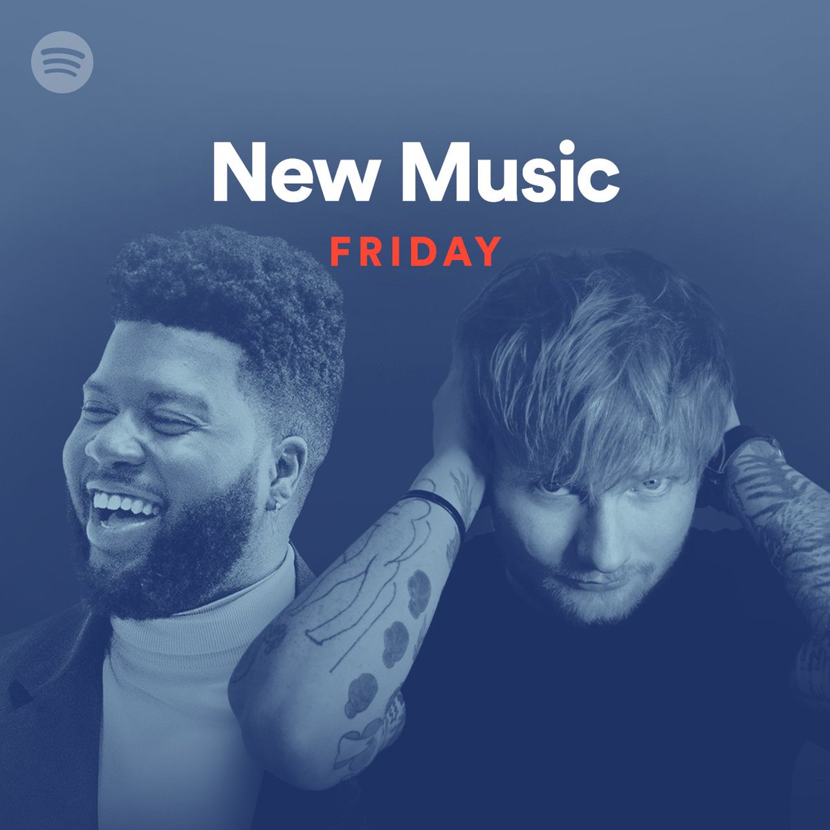 Getting ready for the weekend like 🕺🏻
Listen now to the latest from <a href="/edsheeran/">Ed Sheeran HQ</a> &amp; <a href="/thegreatkhalid/">Khalid</a> in addition to many more of the latest drops only on New Music Friday, free on Spotify! 
spoti.fi/2zzicZV