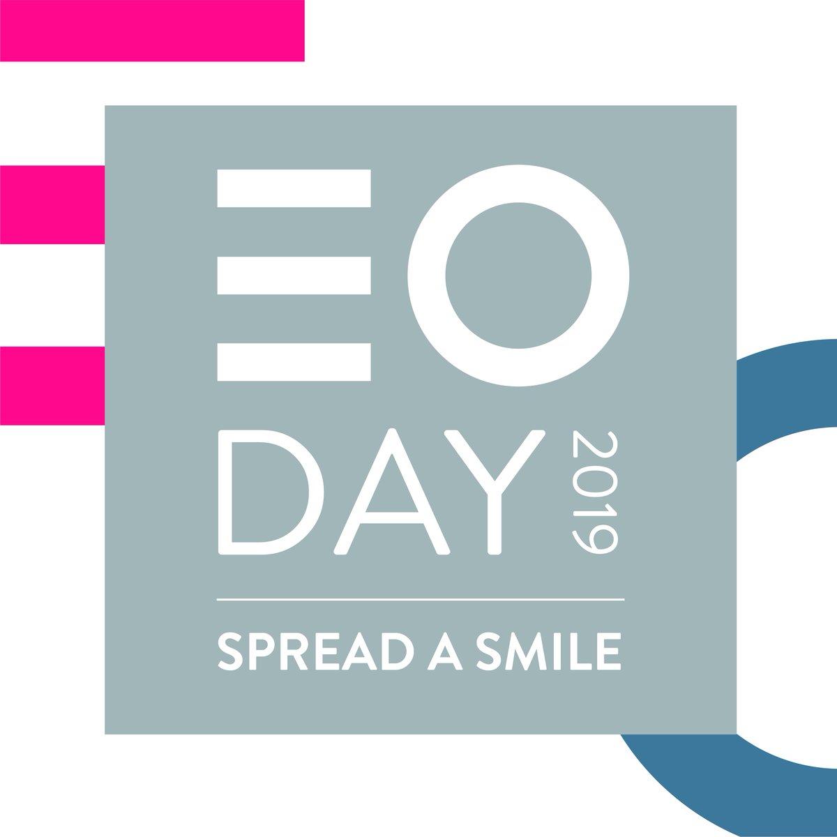 Its finally here #EODay 2019! We cannot wait to see everyones celebrations and how you all pledge  to spread a smile! Make sure you tag us in your photos