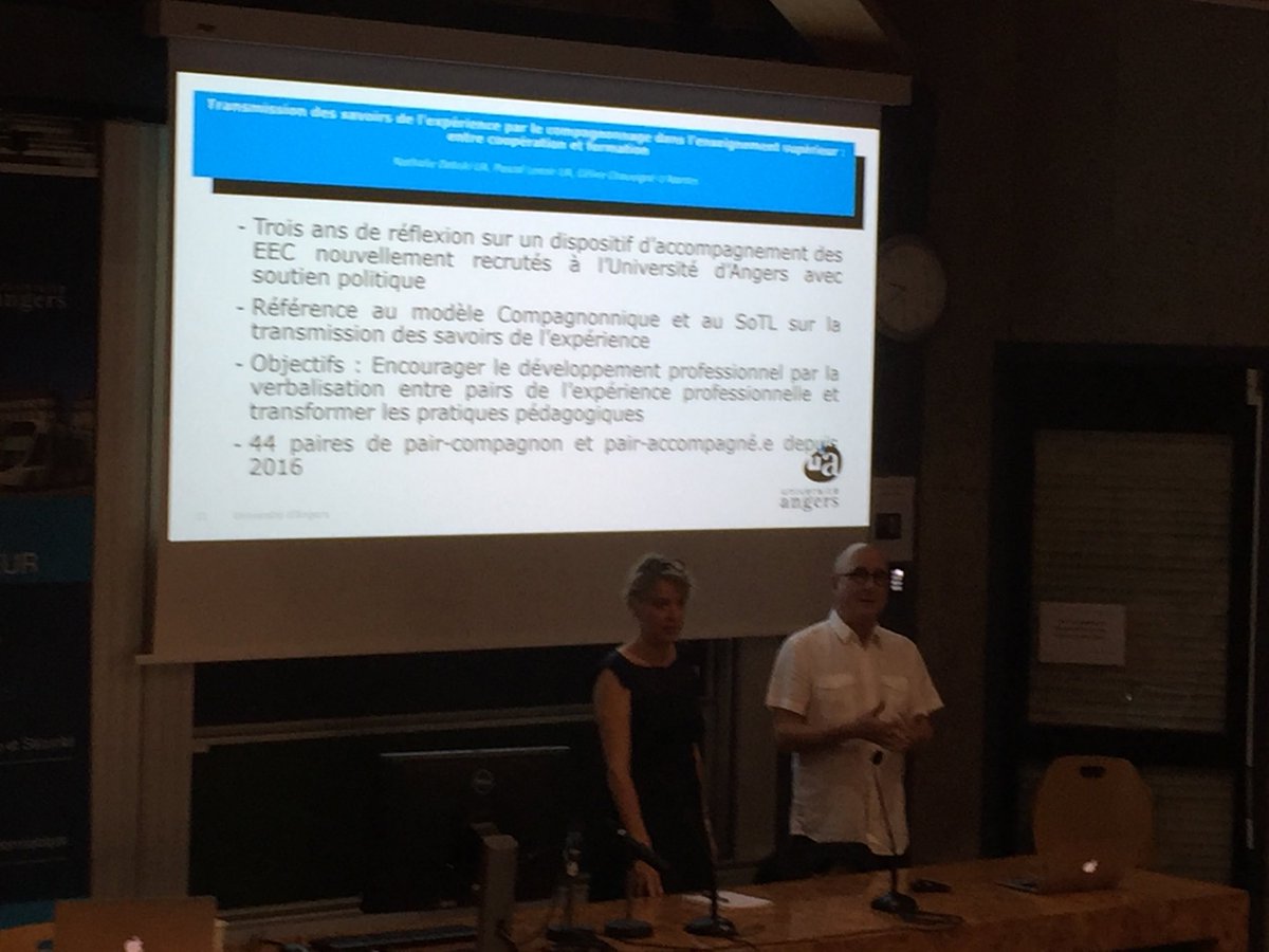 n_debski's tweet photo. Matinale sur l'accompagnement des nouveaux par les pairs à l'université d'Angers - 40 pairs - Tutorat Compagnonnage Digitalisation ⁦@UnivAngers⁩ ⁦@BoisdronD⁩ ⁦@UnivAngersDDN⁩ https://t.co/qVXNPcYjg1