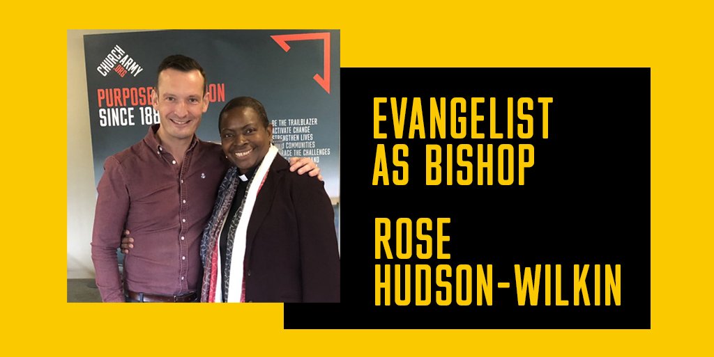 Evangelist appointed Bishop! // We are thrilled to announce that Rose Hudson-Wilkin has been appointed as Bishop of Dover! 🎉🎉 More info >> bit.ly/2KGqhDv
