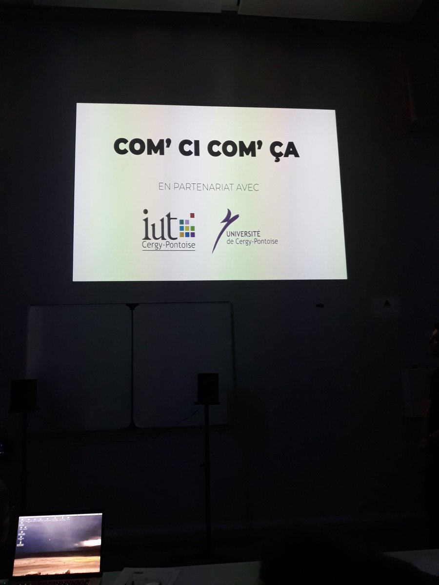 lpmotiondesign's tweet photo. [Soutenances projets tuteurés LP #TSI]
Début des soutenances pour la 2e promotion de la LP Techniques du Son et de l'image #motiondesign @iut_ucp 
On commence par le projet @leCCJF 

@CFASUP2000 https://t.co/33Pps7s0jE