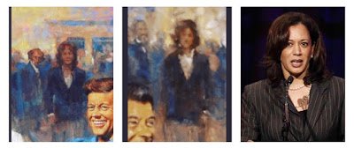 CryptoLoren's tweet image. Some people were surprised about #KamalaHarris being the topic of conversation today. Readers of the blog #TwilightLanguage were not. From October 16, 2018: &quot;Twilight Language in Andy Thomas&apos; Paintings.&quot; copycateffect.blogspot.com/2018/10/AndyTh… ~ @CryptoLoren