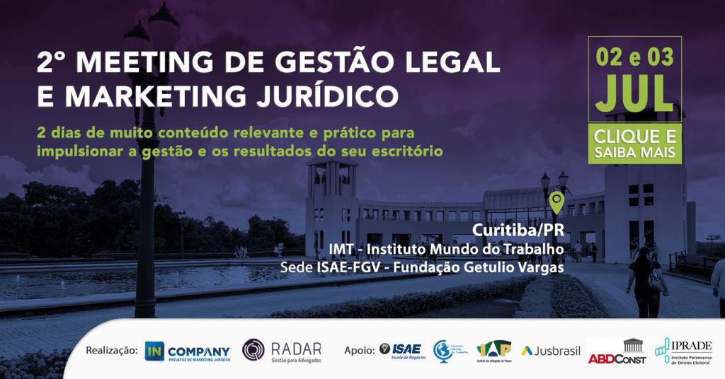 DireitoEventos's tweet photo. 2˚ Meeting de Gestão Legal e Marketing Jurídico
Dois dias de evento cuidadosamente programados para levar as últimas tendências estratégicas, com visão sistêmica integrando as áreas de planejamento estratégico, finanças e marketing jurídico.

Saiba mais:
https://t.co/0LzOv8Gwtb https://t.co/cElv2cSRS7