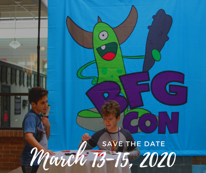 BFGcon's tweet photo. ICYMI: #BFGcon 2020 will be March 13-15! https://t.co/s79TRPHuRq