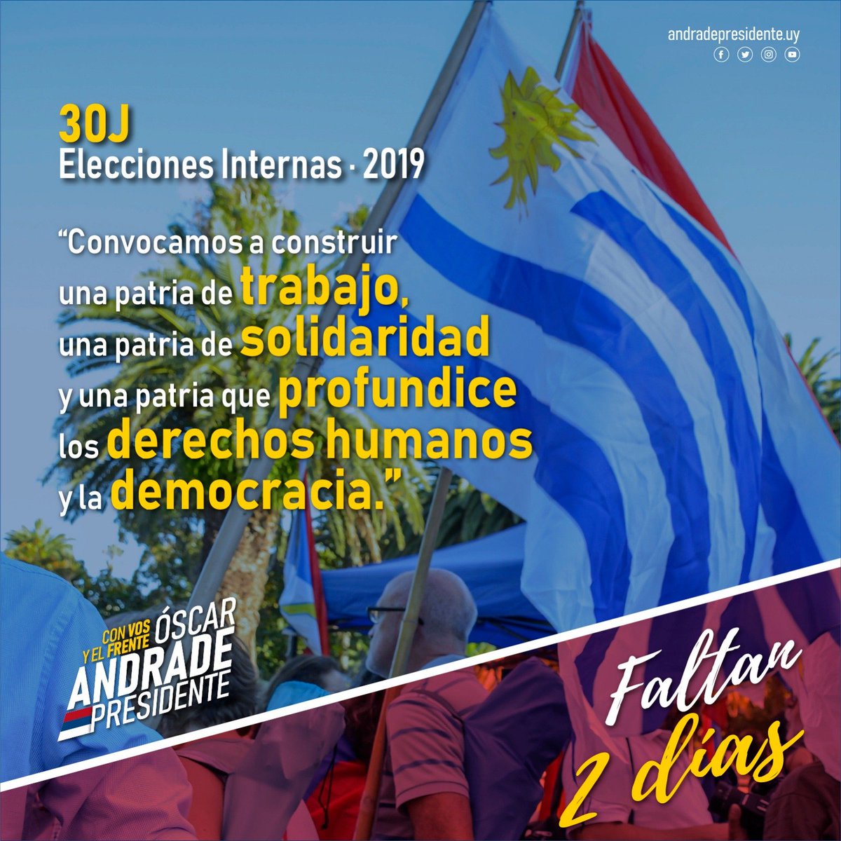 El 30 de Junio votá a Andrade con la 363 y la 1363

Poné un trabajador al Frente