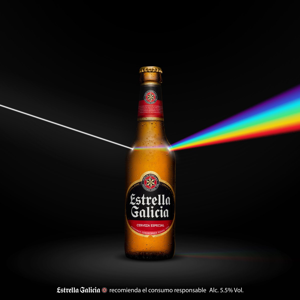 estrellagalicia's tweet photo. No hace falta un prisma para mostrar tu orgullo 🌈
#Orgullo2019 #Pride2019 #loveislove #OrgulloLGTBI https://t.co/RdwHu4oHrr