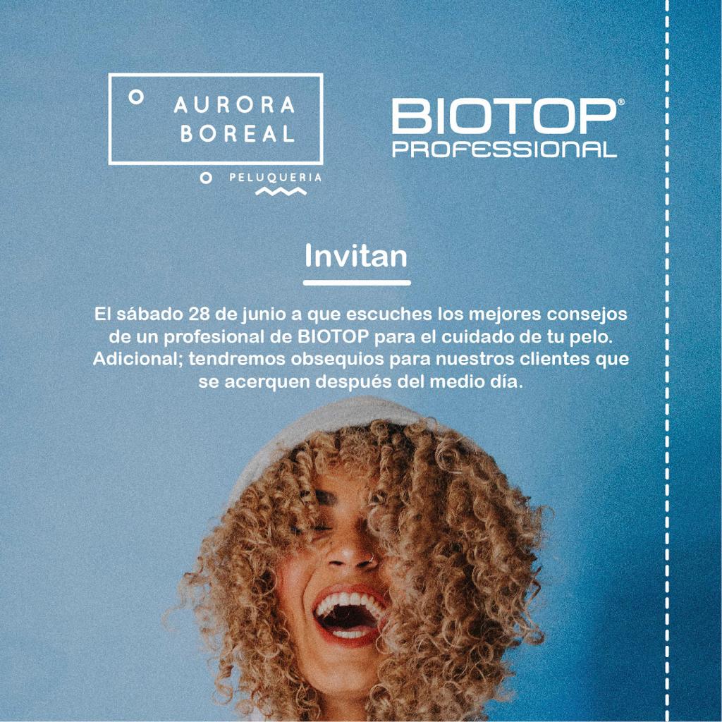 😲🤩 Este sábado 29 de junio aprende de los #profesionales de #Biotop Professional Colombia en la Peluqueria Aurora Boreal

📌 Plaza Mayor Chia local 1-11 ¡Acércate!