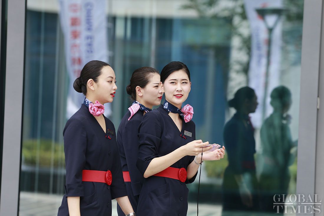 China Eastern Airlines to be the first to start operation at Beijing’s new Daxing International Airport from September. Photos taken on Friday show the base of the airlines. https://t.co/99BUNA1zPU https://t.co/i6WqSe91u8