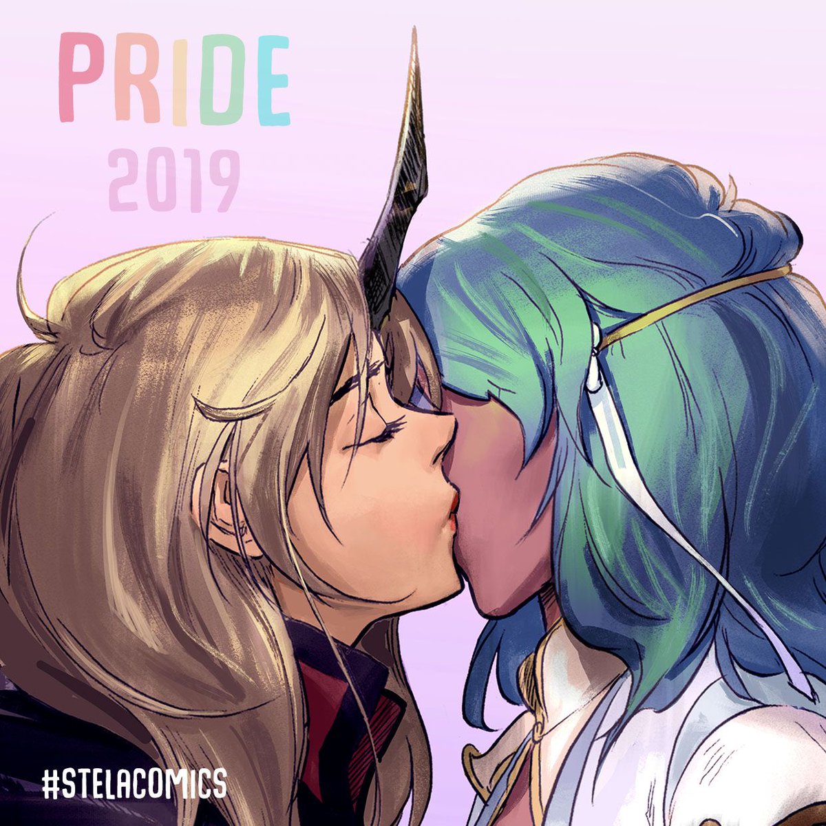 readstela's tweet photo. Celebrate diversity and Pride. #PrideMonth #Pride2019 #LGBT #LGBTQ #stelacomics https://t.co/CNJWNCCKWN