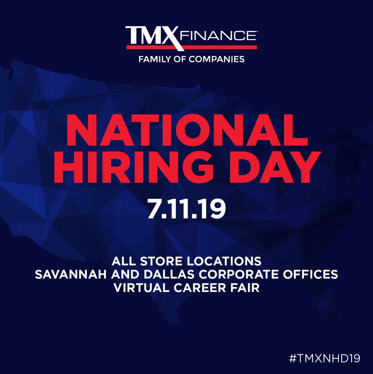savannahk84's tweet photo. #TMXNHD19 We can't wait to see YOU at our big day! #staytuned #bigday #careeropportunity #tmxcareerlove https://t.co/Tfbd4DPkFL