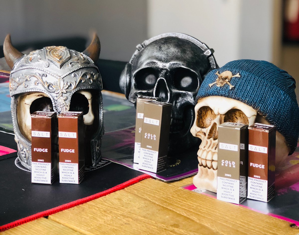 SALT 10ml nic salts, still only £5 here at llvapour 🍃🍫

ow.ly/5lQZ50uNkRr