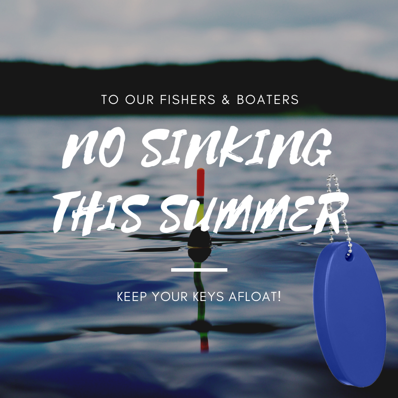 ArconSolutions's tweet photo. Your keys won't be sinking this summer with this floating key chain! Keep afloat and worry free with this on your keys. Contact Arcon to get your very own branded one today! ππ
#fishing #float #arconsolutions https://t.co/4IzZ25Hin0