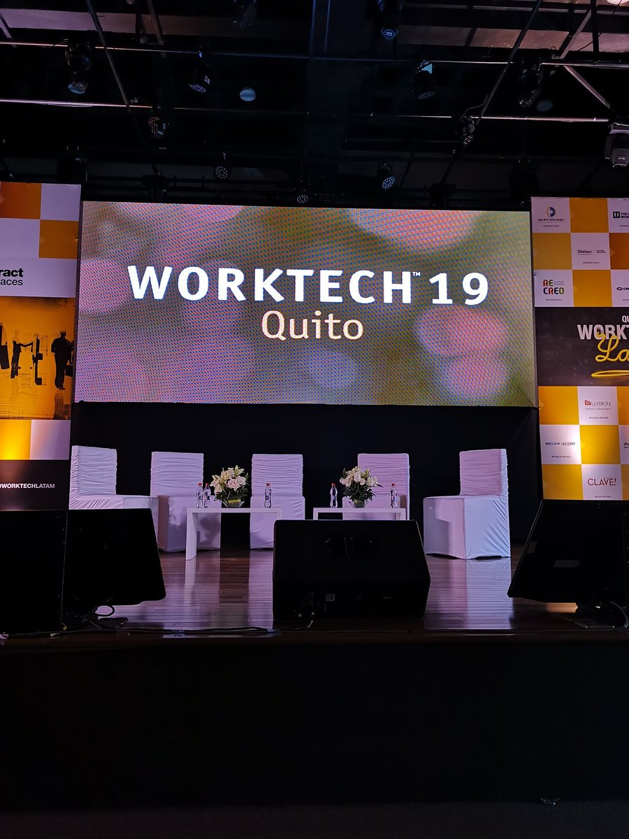 guro_ringale's tweet image. A punto de comenzar!!!

Un tremendo honor la invitación a hablar sobre El Futuro Disruptivo del Trabajo en esta magnífica conferencia 

#WORKTECH19
#WORKTECHQUITO
#WORKTECHLATAM