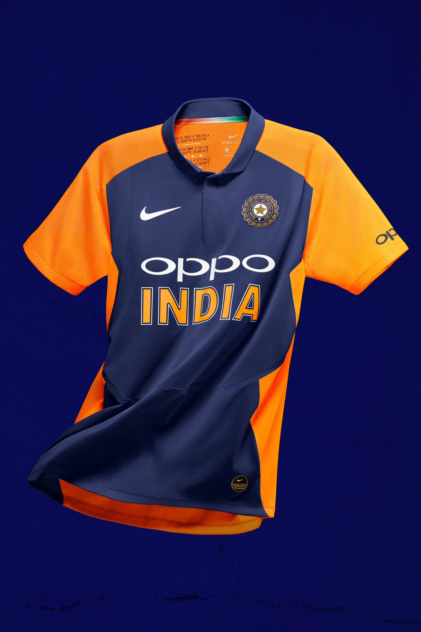 bcci away jersey