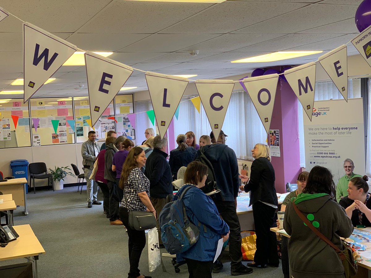Papworth_Trust's tweet photo. Our Employability Day 2019 activities at Peterborough saw us run a successful care recruitment fair. Thank you to everyone who supported it https://t.co/flus70kww1