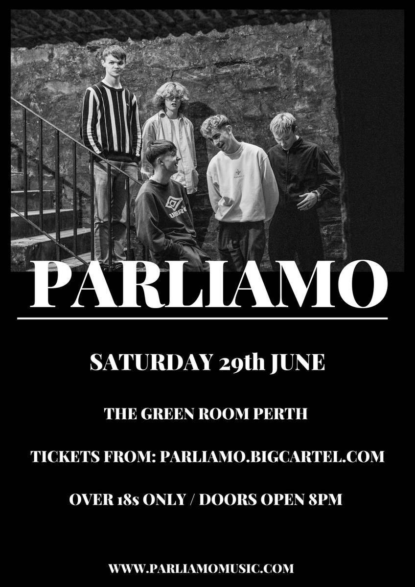 TOMORROW @TheMedinasband support @ParliamoBand who toured w/ @Black_Dove_ via @HitTheRoadTours TICKETS ➡ bit.ly/2WhwlUN 

Hit The Road is #FundedbyPRSF @PRSFoundation & @CreativeScots If you're 14-19 years old & based in Scotland APPLY ➡ hittheroad.org.uk