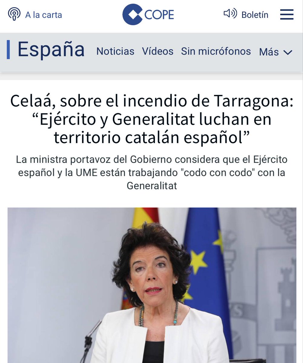 Inés Arrimadas tweet media