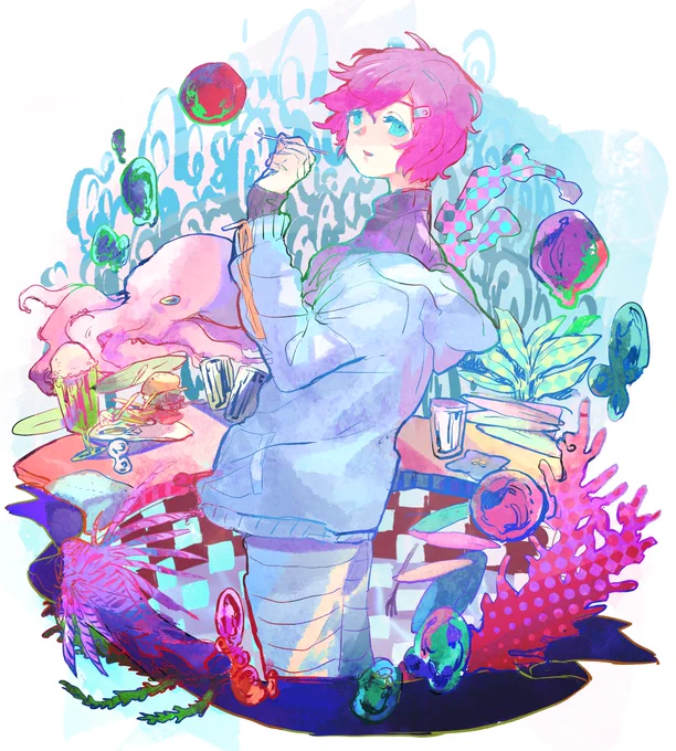 すき?
#かな絵 
