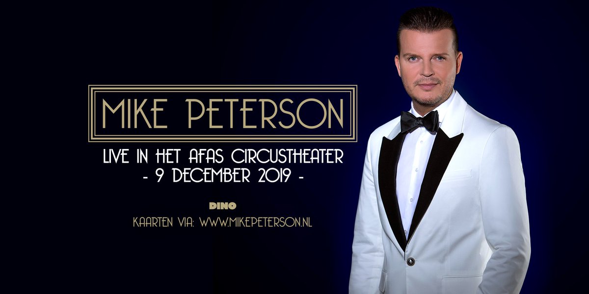 Dames en heren! Na maanden van hard werken voelt het heerlijk om dit grote nieuws eindelijk met jullie te delen. Op 9 december zal ik een concert geven in het AFAS Circustheater in Den Haag. Tickets zijn vanaf nu te koop via mikepeterson.nl 👈 #mikepetersoncircustheater