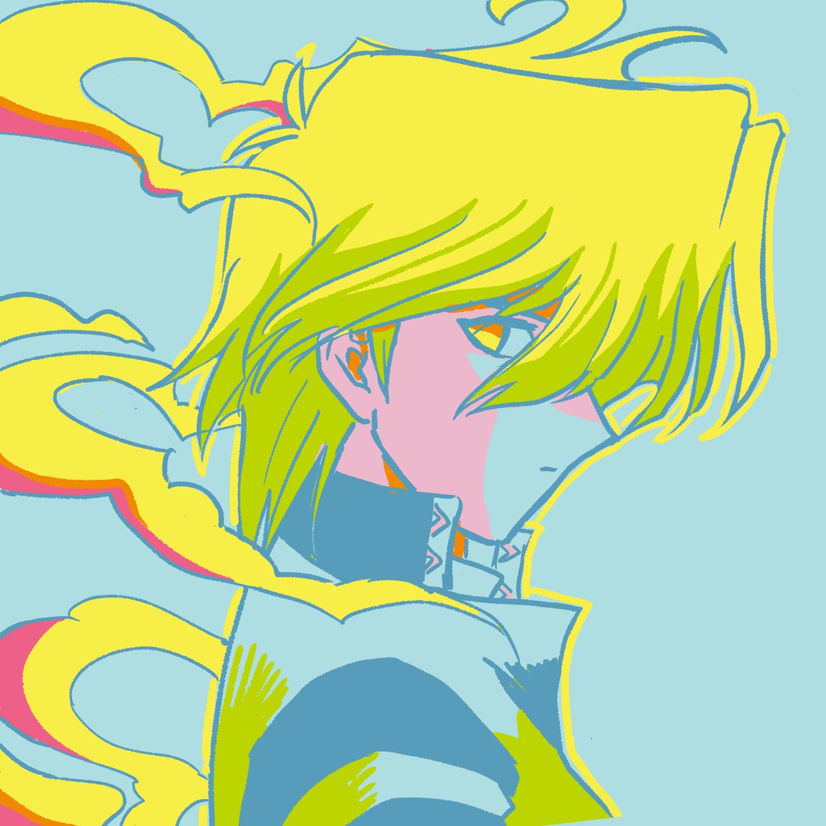 カラーパレット指定ありがとうございました！！！！！！！東映・洗脳・デュエリン・幻想城之内くんです！！