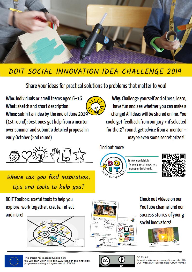 DOIT-Europe.Net (@doit_europe_net) on Twitter photo ⏰2 days left for young people 6–16 to join the DOIT Social Innovation #Challenge with their ideas! 🤩Have fun & get the chance to work with wonderful online mentors <a href="/rozinbxl/">Rozina Spinnoy</a> <a href="/JodiSte/">John di Stefano</a> <a href="/npujades/">Natalia Pujades</a>. #SocInn #teen #child #innovator #maker #DOITEurope #H2020 👉doit-europe.net/challenge ⏰2 days left for young people 6–16 to join the DOIT Social Innovation #Challenge with their ideas! 🤩Have fun & get the chance to work with wonderful online mentors <a href="/rozinbxl/">Rozina Spinnoy</a> <a href="/JodiSte/">John di Stefano</a> <a href="/npujades/">Natalia Pujades</a>. #SocInn #teen #child #innovator #maker #DOITEurope #H2020 👉doit-europe.net/challenge