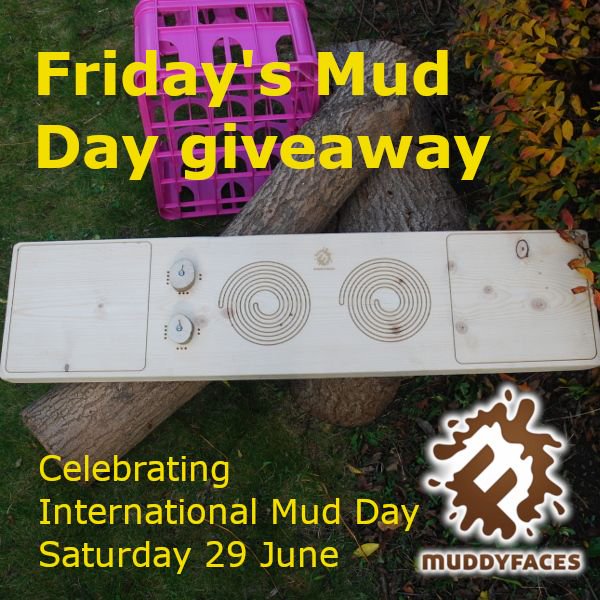 Muddyfaces's tweet photo. Our final giveaway for the week, celebrating #InternationalMudDay on 29 June: this fad Mud Kitchen double hob.
To win reply & comment #sharingthemuddylove #winwithmuddyfaces #MudDay2019
1 winner picked at random, closes midnight tonight
In our shop here: https://t.co/c6ON4hUTM2 https://t.co/klw8q0iFKg