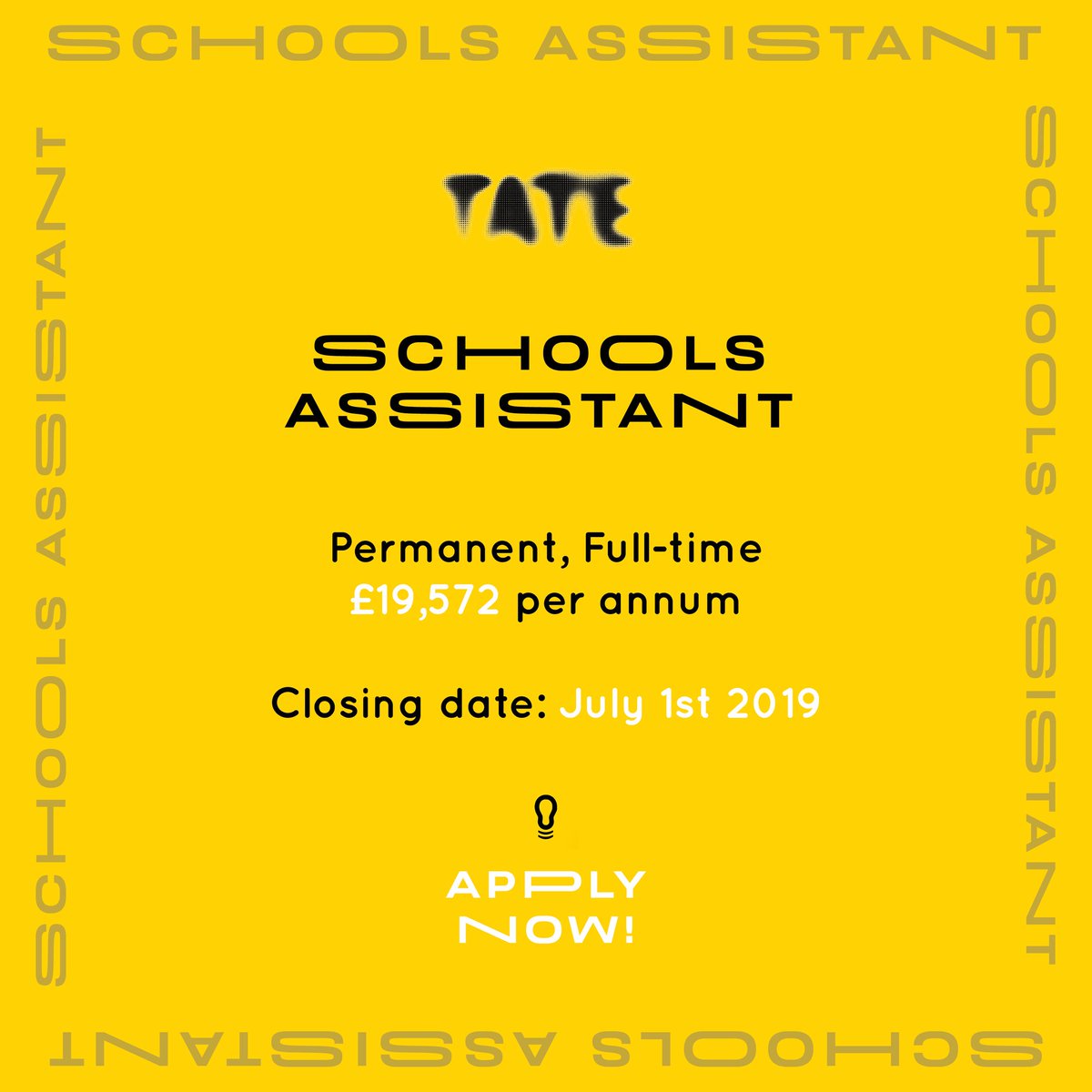 SocialFixt's tweet photo. [NEW JOB]
 
Work with young people ☑️
Make a positive difference ☑️
Use art to inspire ☑️

This @Tate just might be what you're looking for.

Find out more X Apply:
https://t.co/DpW85S0OZ2

#GetFixt https://t.co/Y0N4vrFKyI