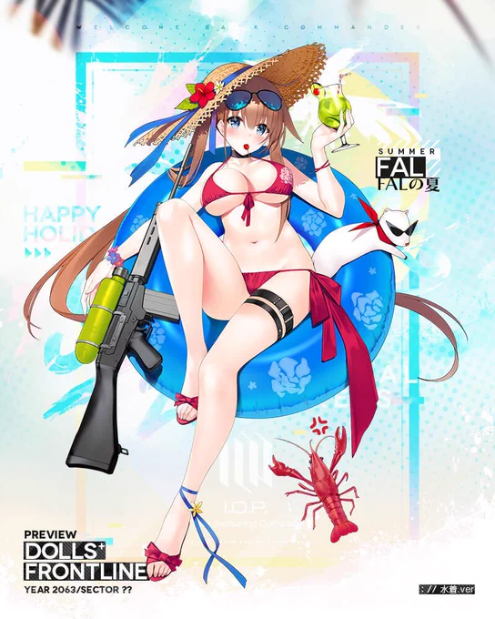 【スキン紹介】

FAL専用スキン『FALの夏』の紹介です! 

「2019年7月6日(土)0時」からスタートする期間限定スキンテーマ『ビーチソルジャーズ』にて入手可能です!

お見逃しなく!

※本スキンはスキンガチャで入手可能です。 

#ドルフロ 