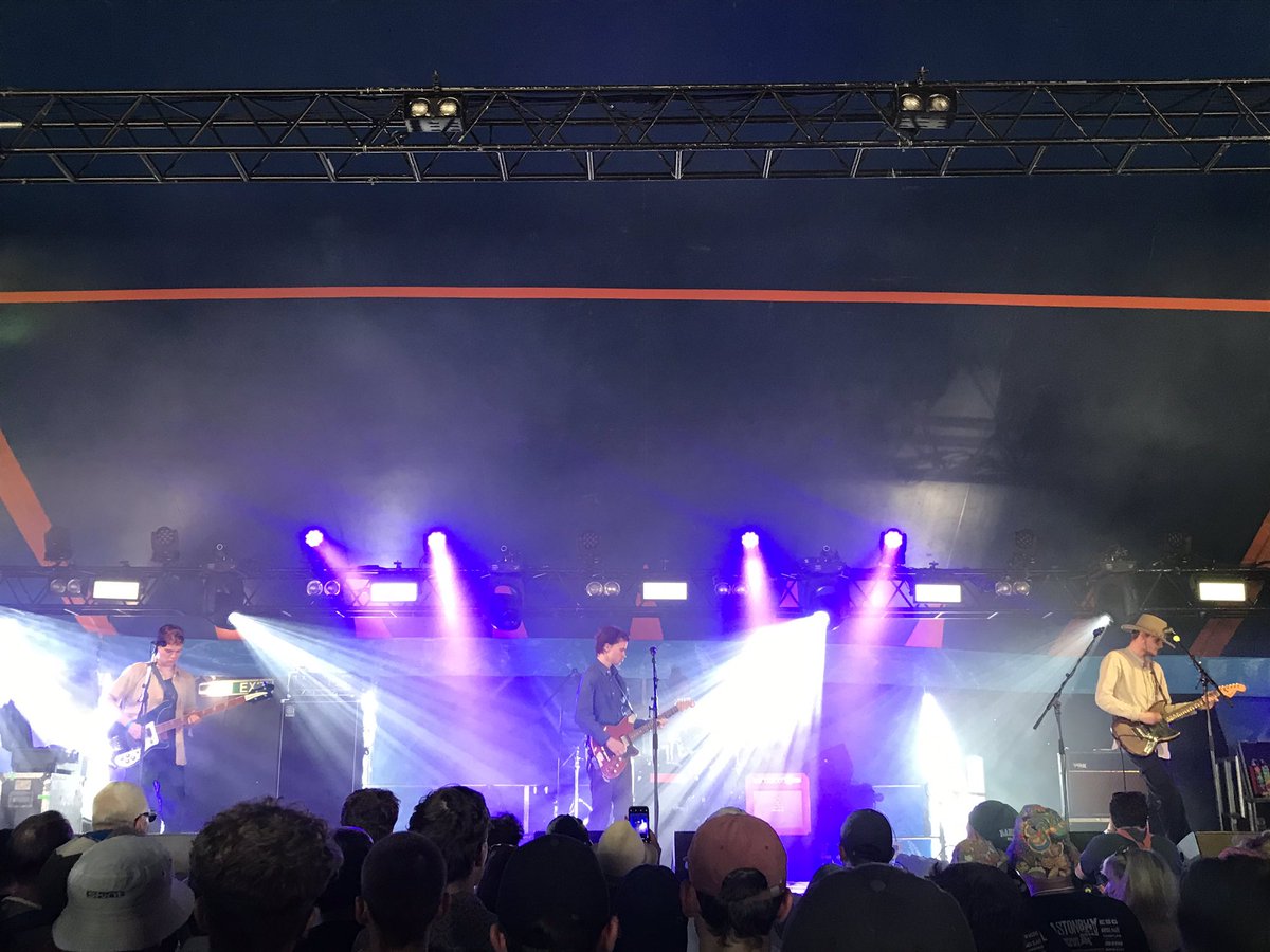 livebandsuk's tweet photo. 💥We’re live at @GlastoFest this weekend, kicking off Friday with #blackmidi in the #williamsgreen tent! It’s a full tent and the black midi boys are on top form ☀️💥#glastonburyfestival2019 @GlastoLive #glastonburyfestival #glastofest #glasto #livemusic https://t.co/u1xdDvDBZB