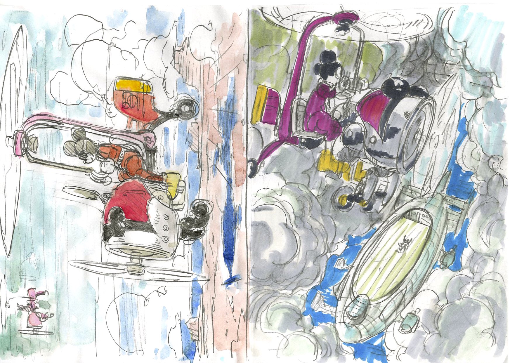 イラスト　原画　ディズニー　習作「ミッキー」 イラスト 原画 ディズニー 習作「ミッキー」 Amazon.co.jp: Open