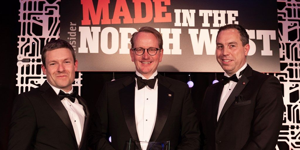 North West manufacturers celebrated at @insidernwest Made in the North West awards #ukmfg #SMEUK #MadeinGB buff.ly/2YGZgCu @VEC_VE @weareLCR4 @MCR_Gin @heapandpartners @KendalNutricare @Inciner8 @thehutgroup @cartwrightGr @ATGACCESS @BACMonoXCo