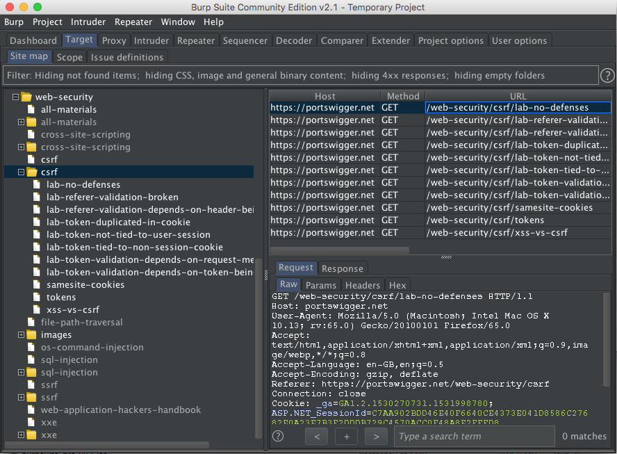 Burp_Suite's tweet image. Burp Suite Community Edition users can now enjoy the new dark theme.
To enable, go to User options / Display / User Interface / Look and feel, and select Darcula.