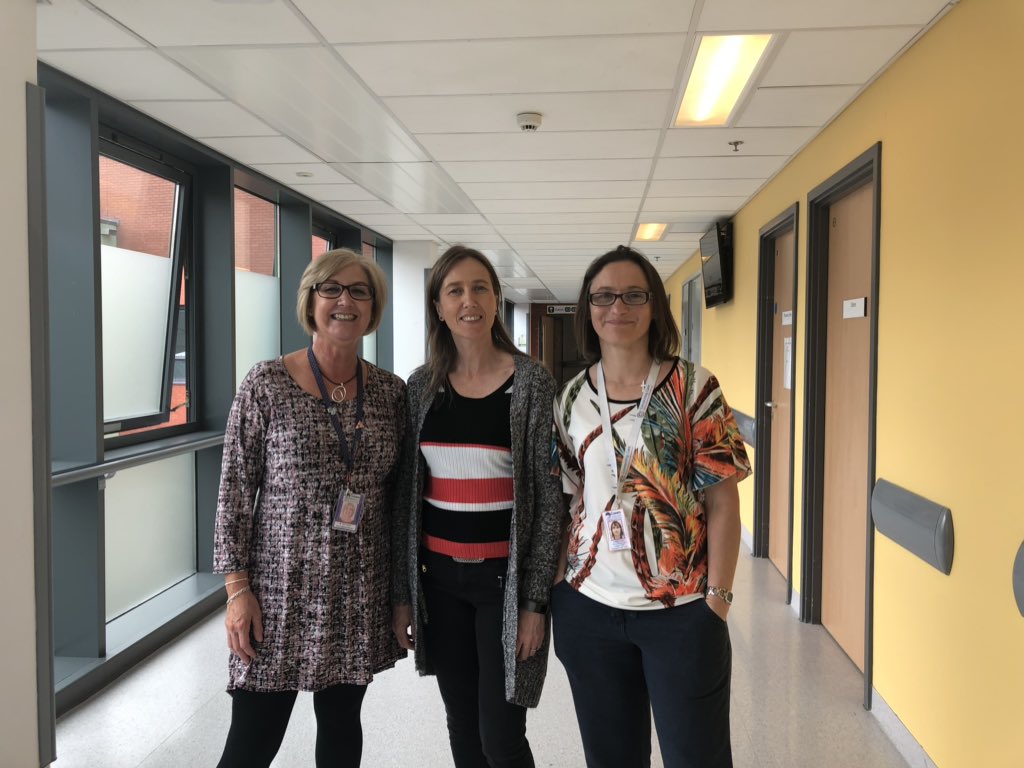 Something very exciting is happening <a href="/MidYorkshireNHS/">Mid Yorkshire Teaching NHS Trust</a>. These lovely ladies from <a href="/CarersWakefield/">Carers Wakefield</a> will be supporting carers whose relatives/friends are in our Hospitals providing emotional and practical support! <a href="/MYDeputyCNurses/">Dawn Parkes RN, MSc</a> @davidfmelia