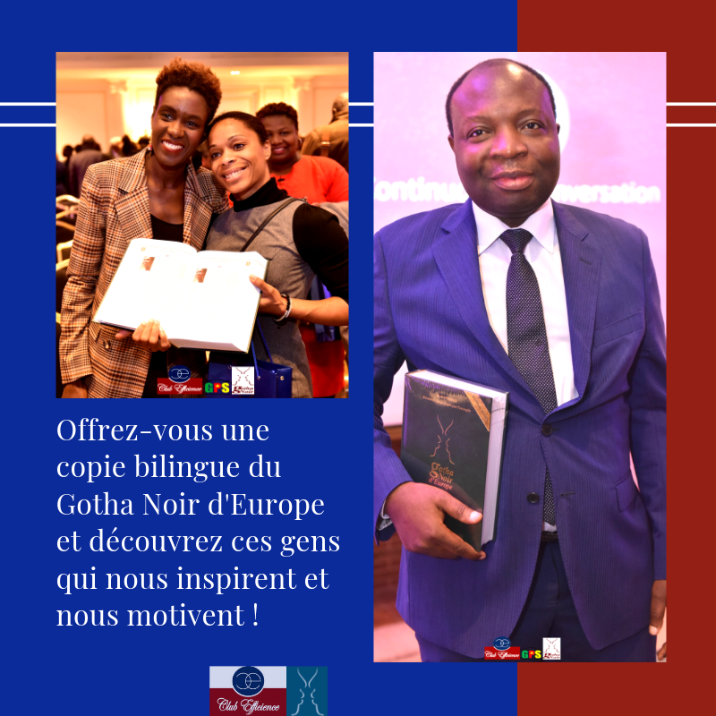 Club_Efficience's tweet photo. [Gotha Noir d'Europe 2019]

Premier ouvrage du genre en Europe, le Gotha Noir ambitionne de favoriser la visibilité positive de la Diaspora en mettant en lumière des parcours de réussite.

Achetez la version bilingue ici : https://t.co/rO4wQ5oSwU

#success #black #africa #afrique https://t.co/SA1B8BrSvQ