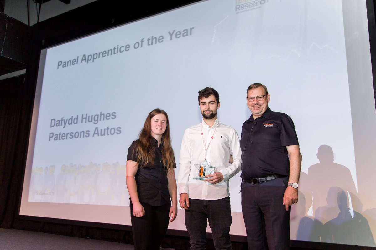 ThatchamRepair's tweet image. Congratulations to our Apprentice of the Year 2019 winners. 

Charlie Spicer, @rainbowbodyshop
Dafydd Hughes, Patersons Auto @manchetts 
James Briggs, @metpoliceuk 
Daniel Holloway, @AgeasUK 

#FireItUp #Apprenticeships #Automotive #repair #bestsector #careerpotential #future