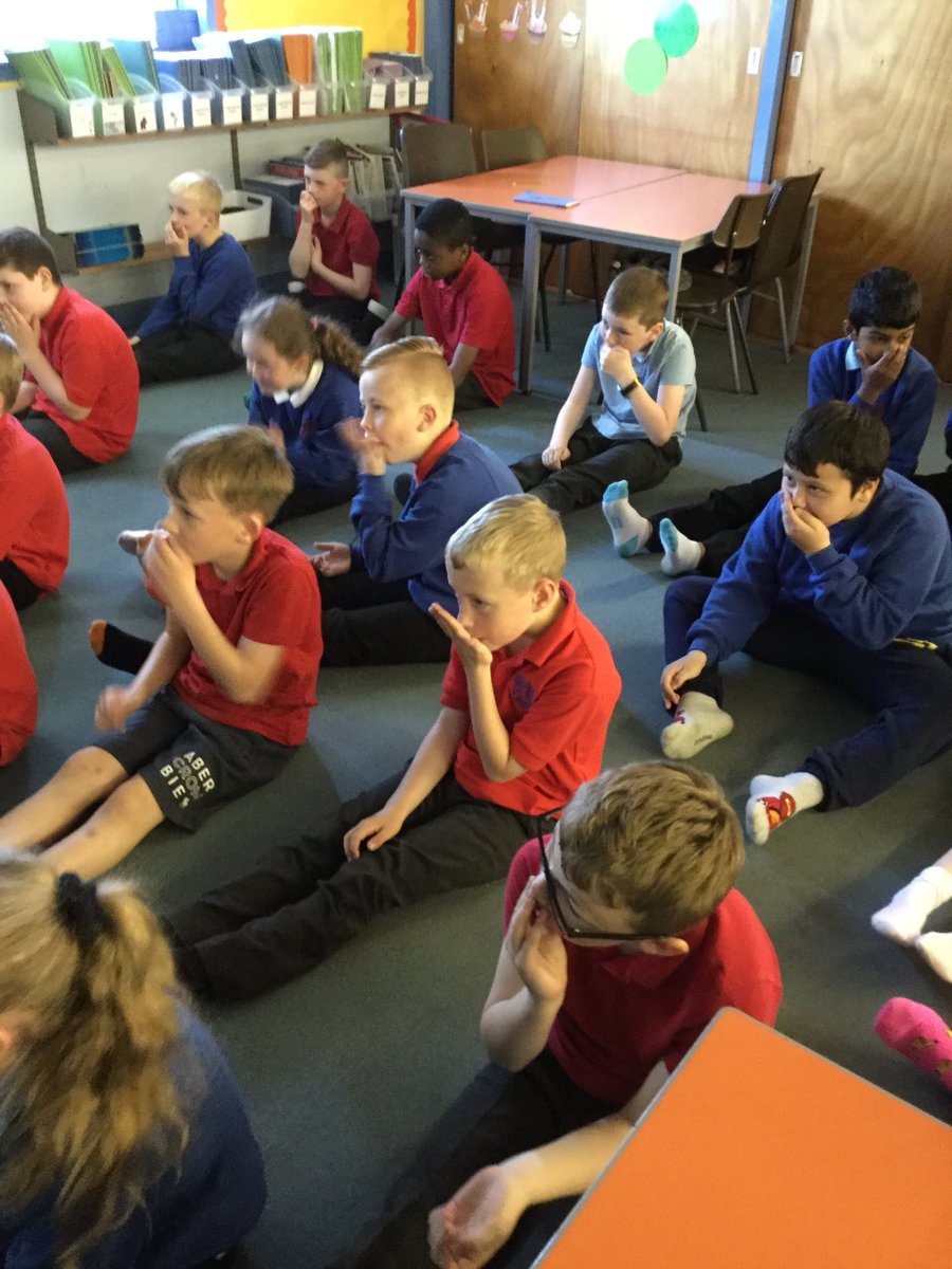 ord_miss's tweet photo. We have been enjoying doing some yoga. Here we are doing yoga to ‘The Very Hungry Caterpillar’ story @ForehillSchool https://t.co/F1SdMEz2bR