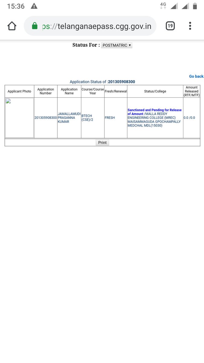 prasann20111's tweet photo. @KTRTRS 
Respected KTR sir I am Prasanna Kumar Studied at Malla Reddy Engineering College in the year off 2016 passed out batch from Andhra Pradesh State.Sir at the time of state Bifurcation that seems 2013-2014 year, We (Schedule Cast)Till now didn't receive our Scholarship sir. https://t.co/AX6DJHJ7mF