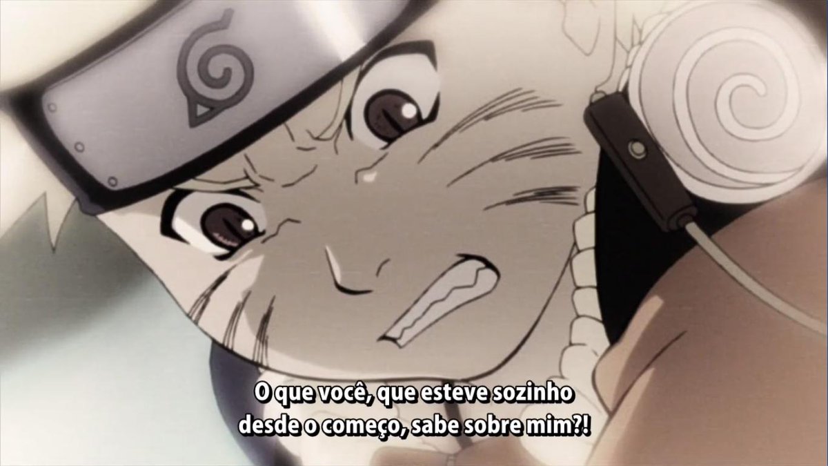 naruto sempre foi sozinho e sasuke nunca tentou entender a dor do amigo pq  estava sempre focado na sua, e quando ele ouve de outra pessoa anos depois  como é estar sozinho, image size:1200x675