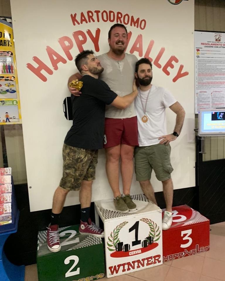 Cosmobile's tweet photo. Amiamo il #rischio 
[anche quello di correre nel giorno più caldo dell’anno] 
🏆🥇🥈🥉🏎💪😎💥🥵☀️💪💥🎊
.
.
.
#cosmobile #winner #piloti #cosmopiloti #gokart #gokarting #motorvalley #motori #digital #cosmoteam #emiliaromagna #cervia https://t.co/UpHOBu4EZV