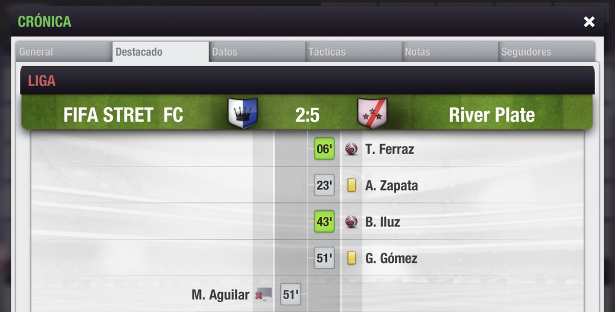 RiverPlate_EA's tweet photo. #Liga // #Fecha1:
Victoria 5-2 en condicion de visitante vs #FifaStretFC. 
#TopEleven 
#DaleRiver ⚪️🔴⚪️ https://t.co/HAuz4NOA7c