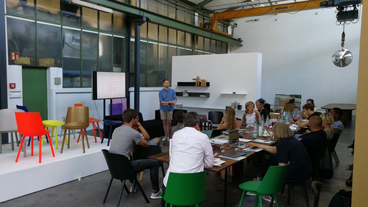Unser #blickfang #designworkshop neigt sich dem Ende zu. Heute stehen die Abschlußpräsentationen an.