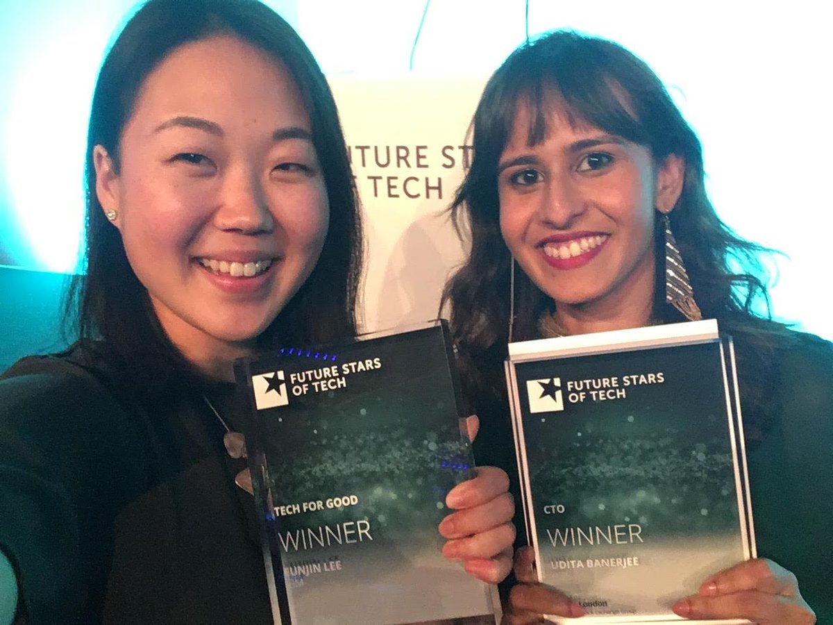 It's an absolute honour to have won the "Tech for Good" Award at <a href="/futurestarstech/">Future Stars Of Tech Awards</a>! 🌟🙌Congratulations to all the amazing women who were nominated and won - such a pleasure to have met all of you! <a href="/IBM/">IBM</a>