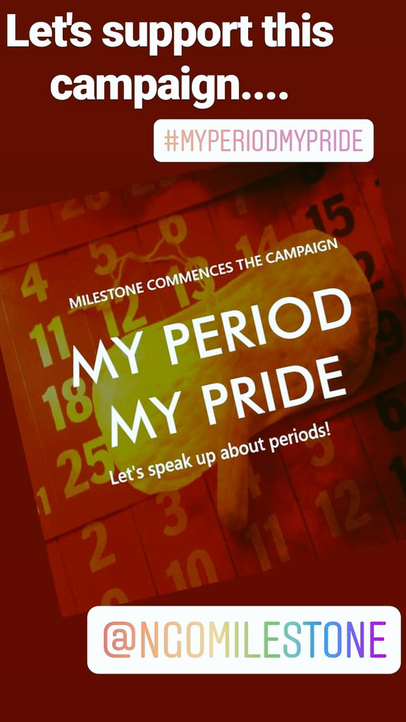 hilifechinky's tweet photo. @milestone Organisation is elated to launch a campaign on #MenstrualHygiene and Manish Sharma *Pad Man* of Delhi has initiated this #campaign “#MyPeriodMyPride”.
#Menstruationisnotataboo
#NGO #breakthetaboos #MenstrualHygieneCampaign
@Shivani84535680
@jayapanchal9
@JashikaY https://t.co/Ijq8Opfsmj