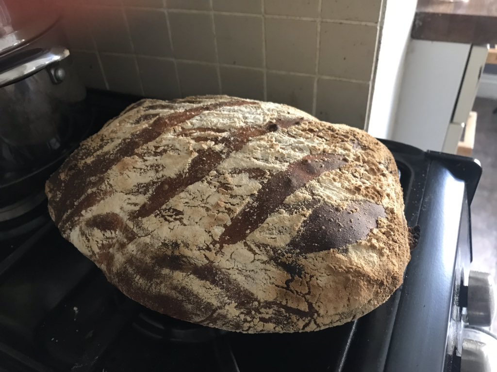 Love to help people on there breadmaking journey here at Get Cooking ! Here is one of my sourdoughs , not my best one but still tastes bloody lovely 😋