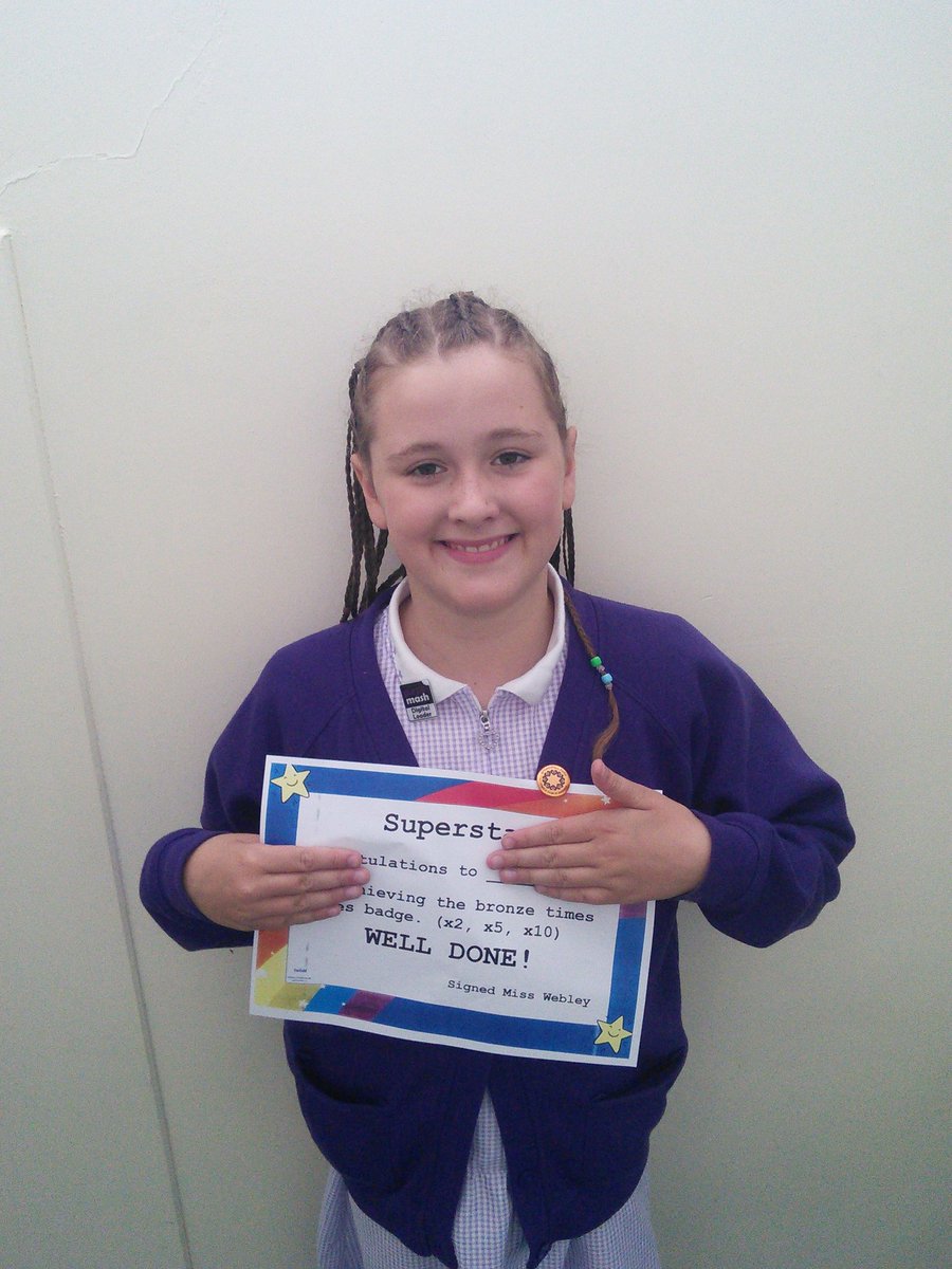 SpringwellY5's tweet photo. Time to collect our times tables badges 🤗🔢 @Springwellpark_ @SpringwellMaths #silvernext https://t.co/w0iChmP1Na