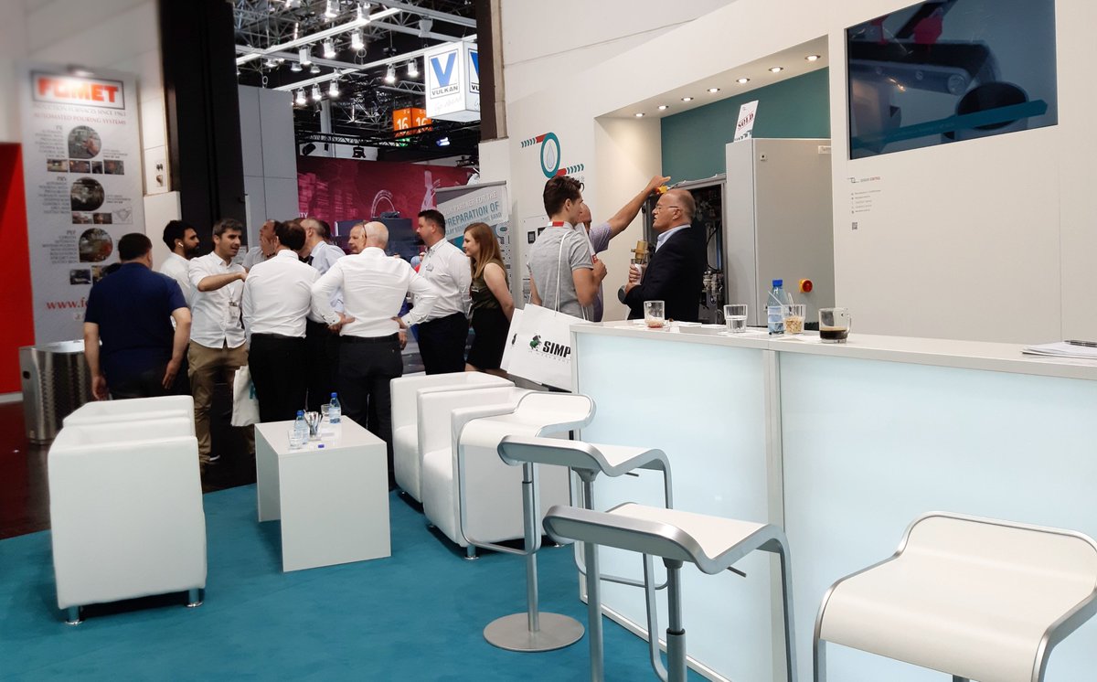 Sensor_Control's tweet image. Day 4 at #Gifa2019
Visit our #SensorControl Team in hall 15 - booth 15/H13 to see our products!
#foundrymanagement #passionformeasurements #moisturemeasurement #temperaturemeasurement #levelmeasurement #MoistureControl #SandTestingSystems #InnovativePlantConceptDesigns #GIFA