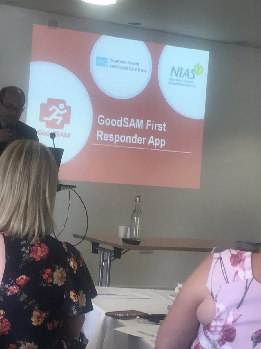 Delighted to be in attendance at #goodsam launch today #communityoflifesavers