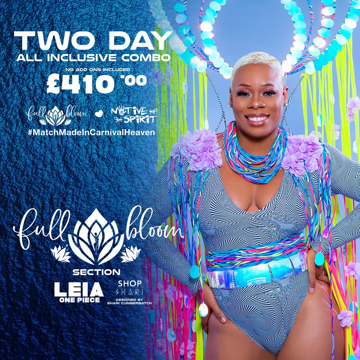 FrolicNation's tweet photo. Β£100 REGISTRATION
ENDS TODAY
FULL PAYMENT REGISTRATION
FROM TOMORROW
REGISTER TODAY
PLAY FOR TWO DAYS
#DuttyMasBand #FancyIndian #abir #abirmas #nhc2019 #MatchMadeInCarnivalHeaven #FullBloom #FrolicNationMas #FrolicNation #NottingHillCarnival @nhcarnivalldn https://t.co/xJL8wpbVbY
