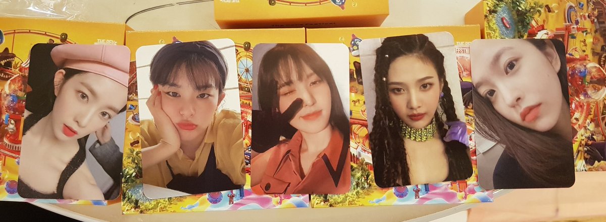 Red Velvet 'The Reve Festival' Day 1 Photocard Kihno Version